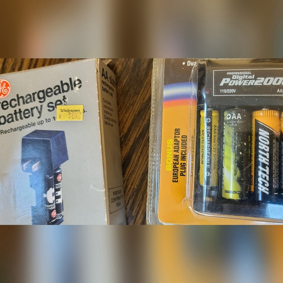 NiMH AAA Rechargeable Battery Sets - Picture 2 of 7